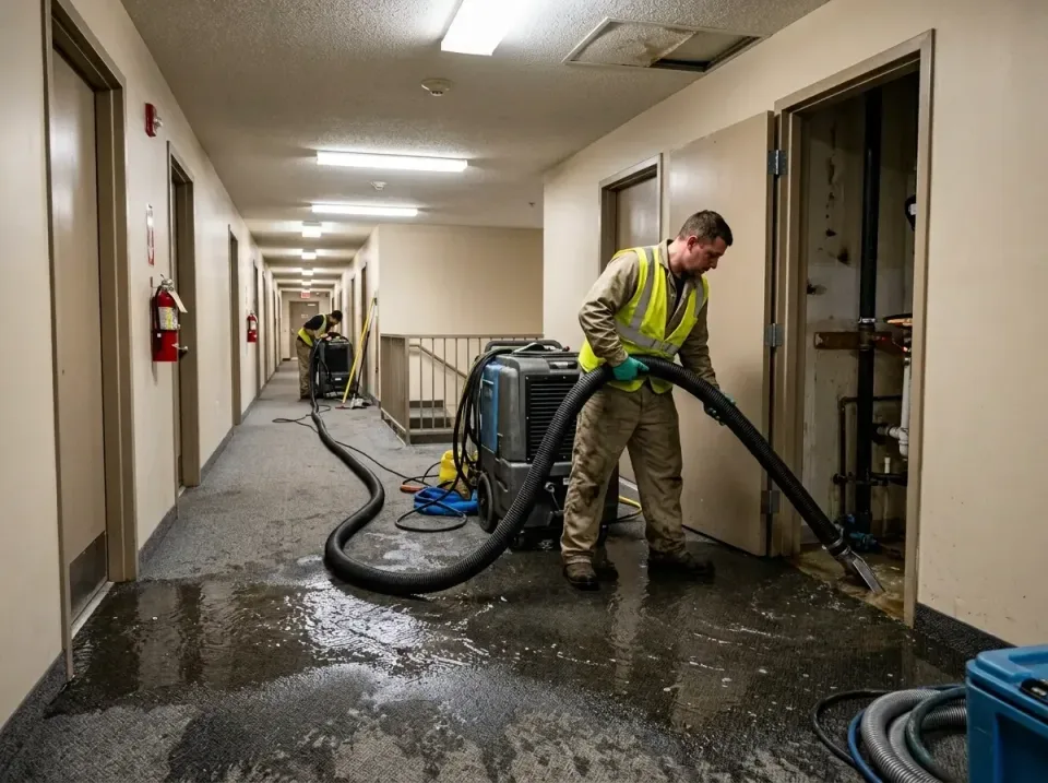 multi-unit-apartment-hallway-f-005 — frequently asked questions, Emergency Burst Pipe Water Extraction & Removal in Inez, TX